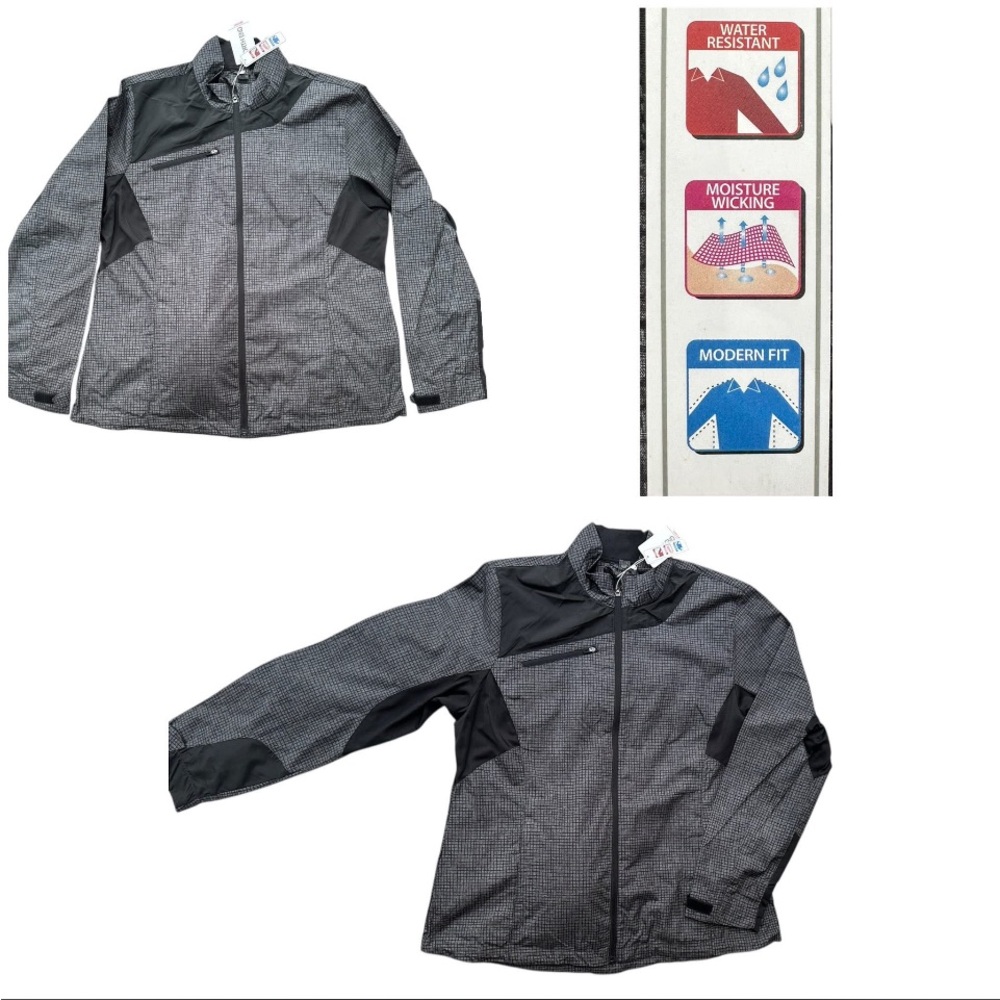 Women's Water-Resistant Jacket - Black